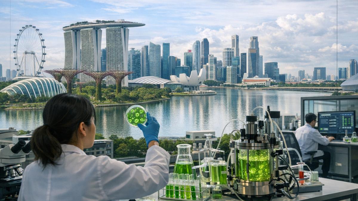 O futuro da computação biológica em Singapura